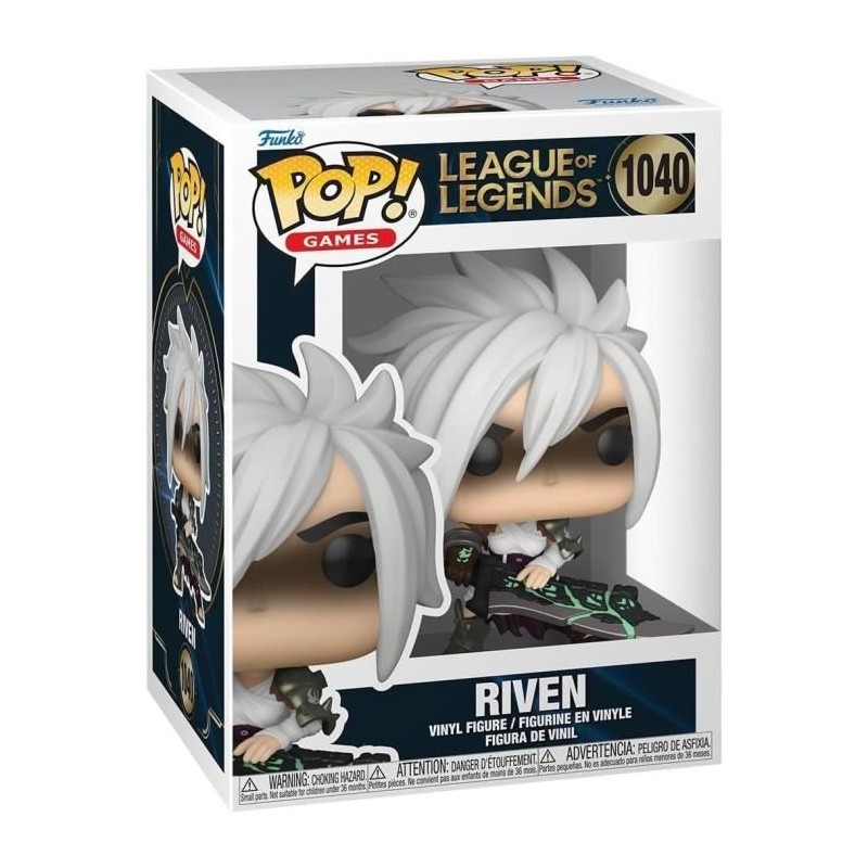 Figurine Funko Pop! - League of Legends - Riven - 9 cm - Vinyle - Emba Figurine Funko Pop! - League of Legends - Riven - 9 cm - Vinyle - Emba