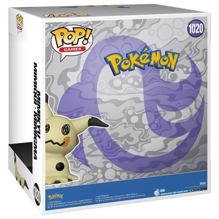Figurine Funko Pop! Jumbo Games : Pokémon – Mimikyu 1020 Figurine Funko Pop! Jumbo Games : Pokémon – Mimikyu 1020
