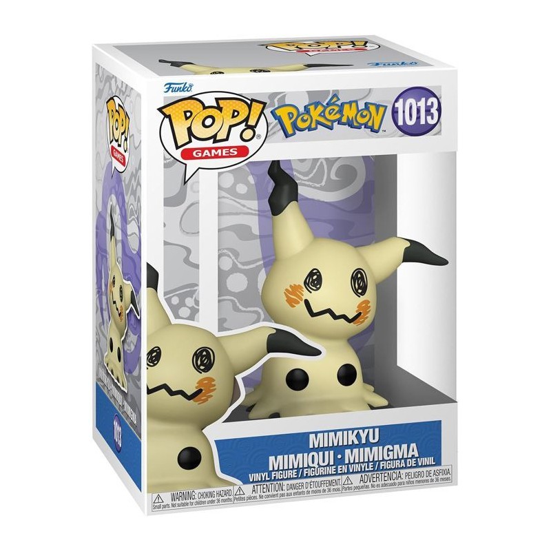 Figurine - FUNKO POP - Games Pokémon - Mimikyu - 1 013 Figurine - FUNKO POP - Games Pokémon - Mimikyu - 1 013