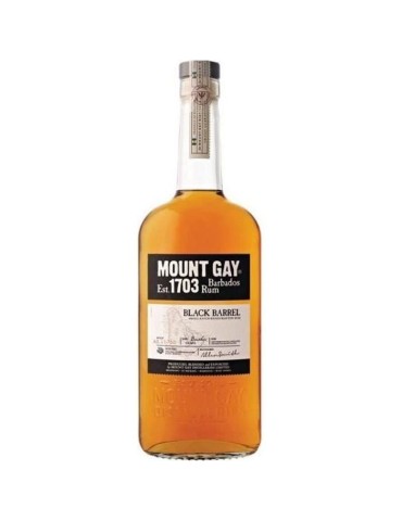 Mount Gay - Black Barrel - Rhum Traditionnel des Barbades - 43% - 70 cl