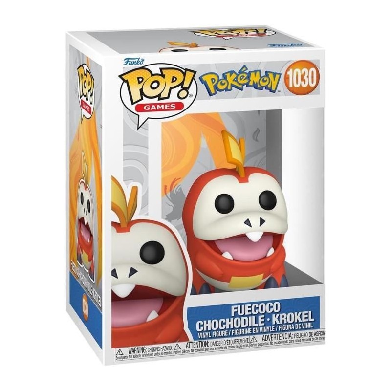 Figurine Funko Pop! - Pokémon - Chocodile - 9 cm - Vinyle - Officiell Figurine Funko Pop! - Pokémon - Chocodile - 9 cm - Vinyle - Officiell