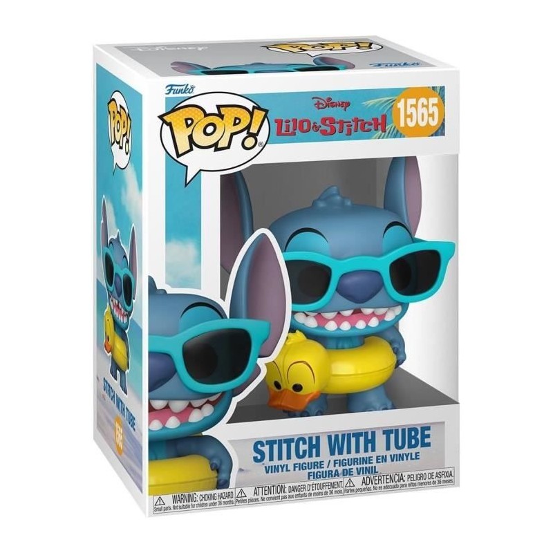 Figurine Funko Pop! Disney : Lilo et Stitch – Stitch with Tube 1565 Figurine Funko Pop! Disney : Lilo et Stitch – Stitch with Tube 1565