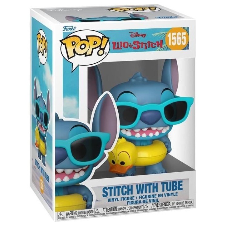 Figurine Funko Pop! Disney : Lilo et Stitch – Stitch with Tube 1565 Figurine Funko Pop! Disney : Lilo et Stitch – Stitch with Tube 1565