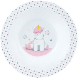Lot Vaisselle Licorne pour Enfant - FUN HOUSE - 006319 - 2 Assiettes,