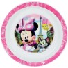 Lot Vaisselle Disney Minnie - FUN HOUSE - 006377 - Verre, Assiette Cre
