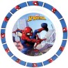 Lot vaisselle - FUN HOUSE - SPIDERMAN - Verre, assiette Ø22 cm et Ø1
