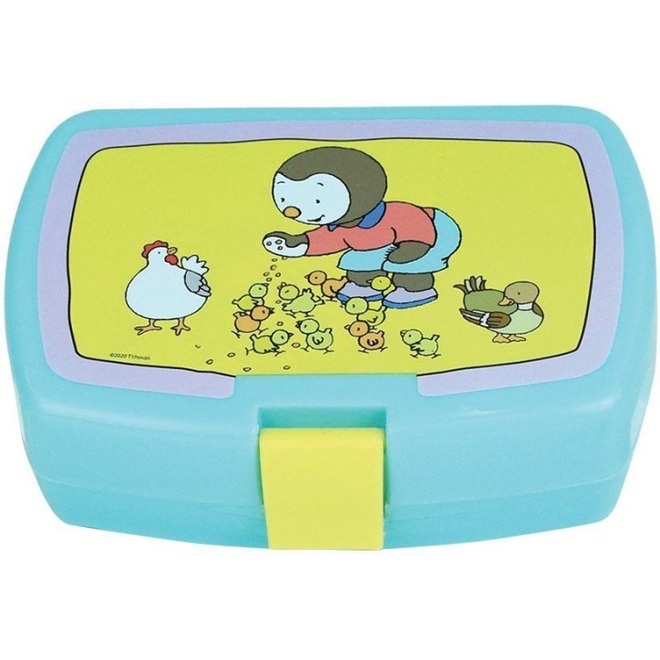Lot vaisselle - FUN HOUSE - T'CHOUPI - 2 assiettes creuses Ø 16 cm, boîte a goûter, gourde paille et peluche 18 cm