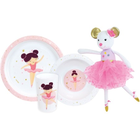 Lot vaisselle - FUN HOUSE - DANSEUSE BALLERINE - Assiette creuse Ø16