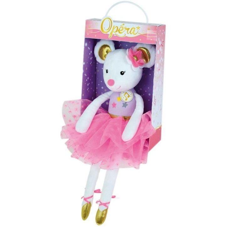 Lot vaisselle - FUN HOUSE - DANSEUSE BALLERINE - Assiette creuse Ø16 cm, plate Ø22 cm, verre 220 ml et peluche musicale 40 cm Lot vaisselle - FUN HOUSE - DANSEUSE BALLERINE - Assiette creuse Ø16 cm, plate Ø22 cm, verre 220 ml et peluche musicale 40 cm