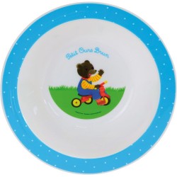 Lot vaisselle - FUN HOUSE - PETIT OURS BRUN - Assiette plate Ø 22 cm,
