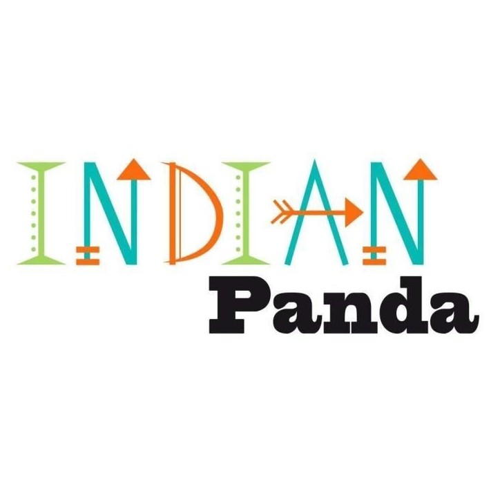 FUN HOUSE 713095 INDIAN PANDA Salon de jardin avec une table, 2 chaises pliables et un parasol pour enfant