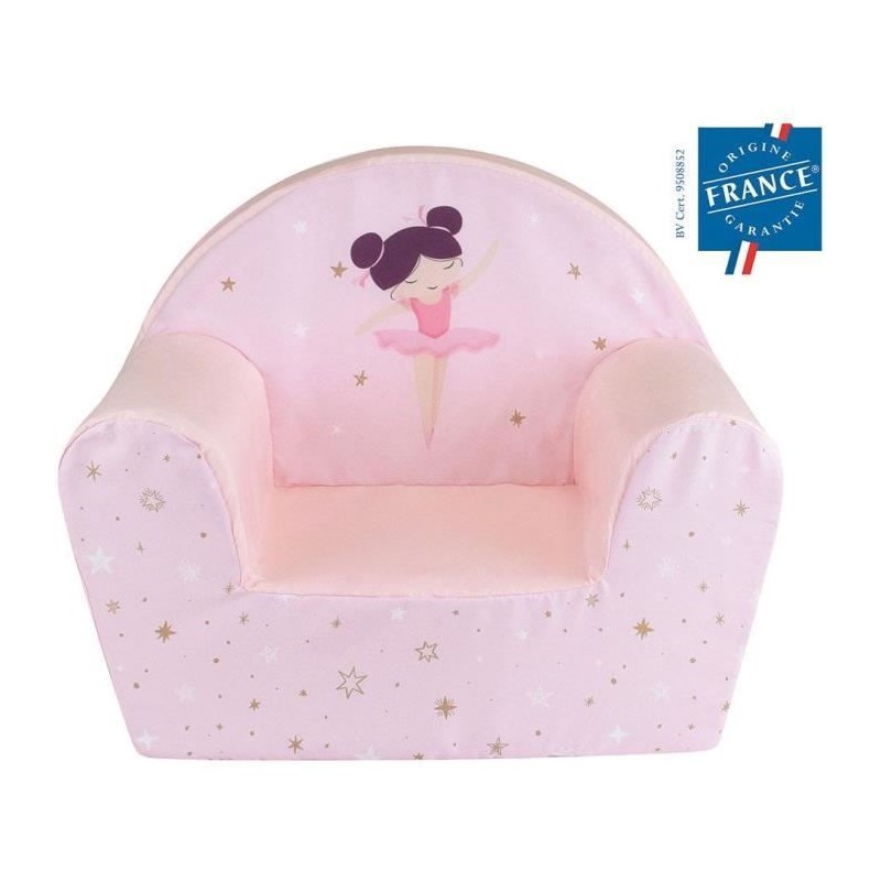 Fauteuil club Danseuse Ballerine pour enfant - FUN HOUSE - l.52 x P.33 Fauteuil club Danseuse Ballerine pour enfant - FUN HOUSE - l.52 x P.33