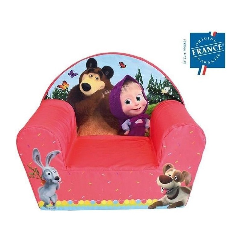 MASHA ET MICHKA Fauteuil club enfant MASHA ET MICHKA Fauteuil club enfant