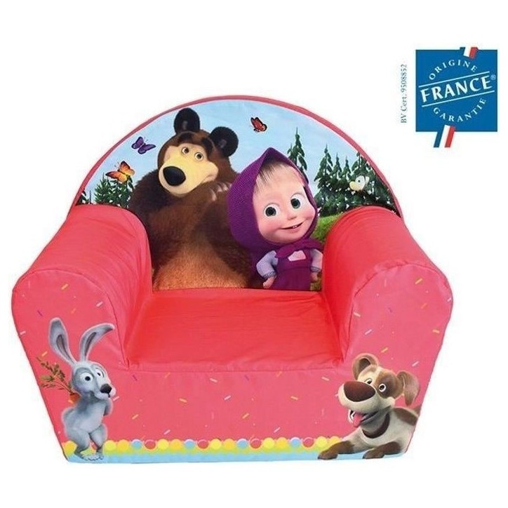MASHA ET MICHKA Fauteuil club enfant MASHA ET MICHKA Fauteuil club enfant