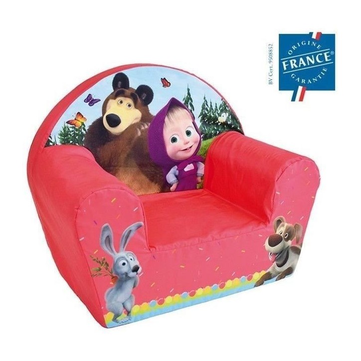 MASHA ET MICHKA Fauteuil club enfant MASHA ET MICHKA Fauteuil club enfant