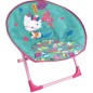 Siege lune pliant pour enfant - FUN HOUSE - HELLO KITTY - Dimensions H.47x L.54x P.45 cm - Intérieur