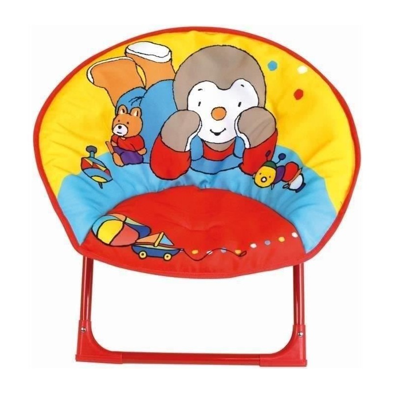 Siege lune T'Choupi pliable pour enfant - FUN HOUSE Siege lune T'Choupi pliable pour enfant - FUN HOUSE