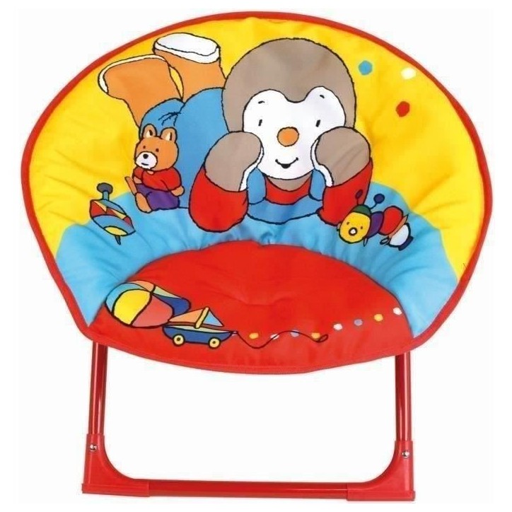 Siege lune T'Choupi pliable pour enfant - FUN HOUSE