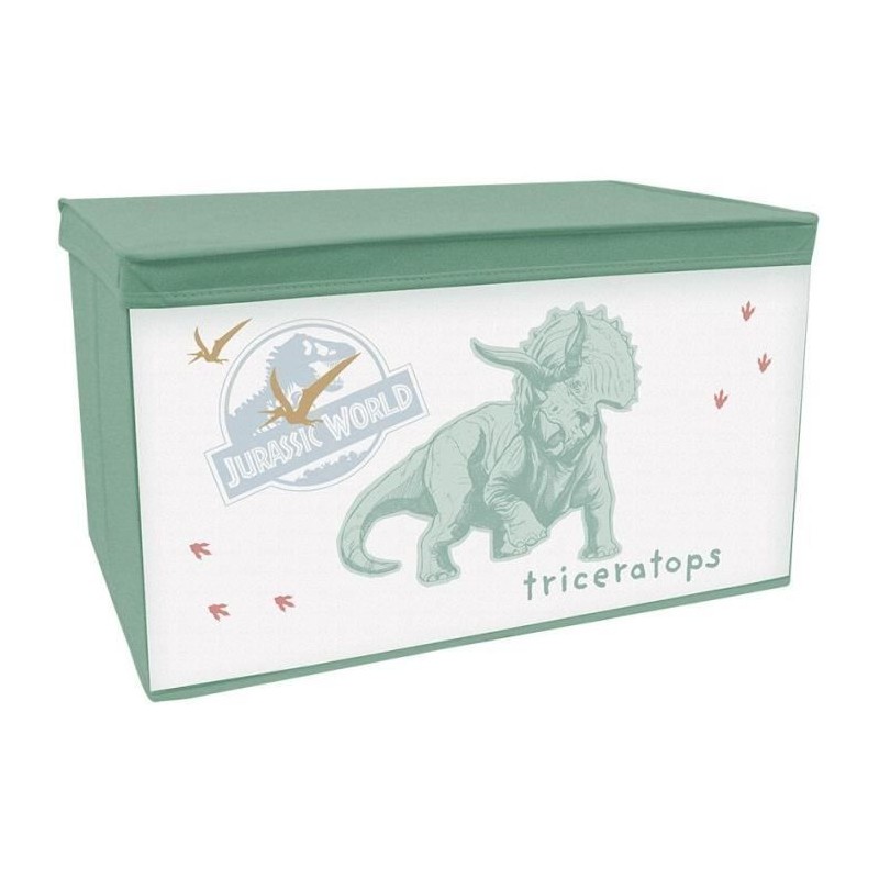 FUN HOUSE Jurrasic World Coffre a jouets dinosaures - Pliable - 55,5 x FUN HOUSE Jurrasic World Coffre a jouets dinosaures - Pliable - 55,5 x