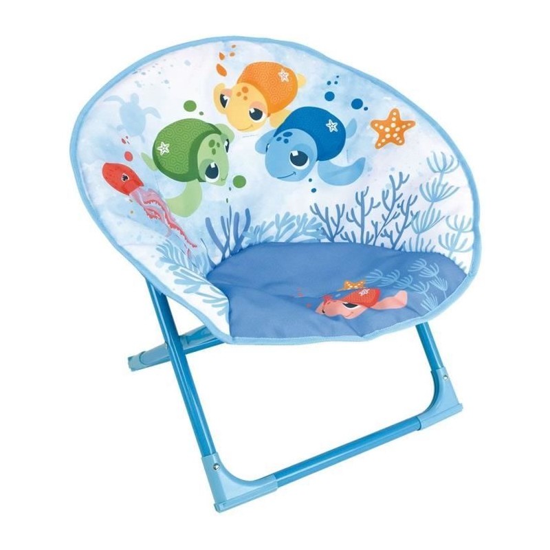 Fun house ma petite carapace siege lune pliable tortues aquatiques pou
