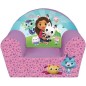 Fauteuil club enfant GABBY ET LA MAISON MAGIQUE - Fun House - Rose - L.52 x P.33 x H.42 cm Fauteuil club enfant GABBY ET LA MAISON MAGIQUE - Fun House - Rose - L.52 x P.33 x H.42 cm