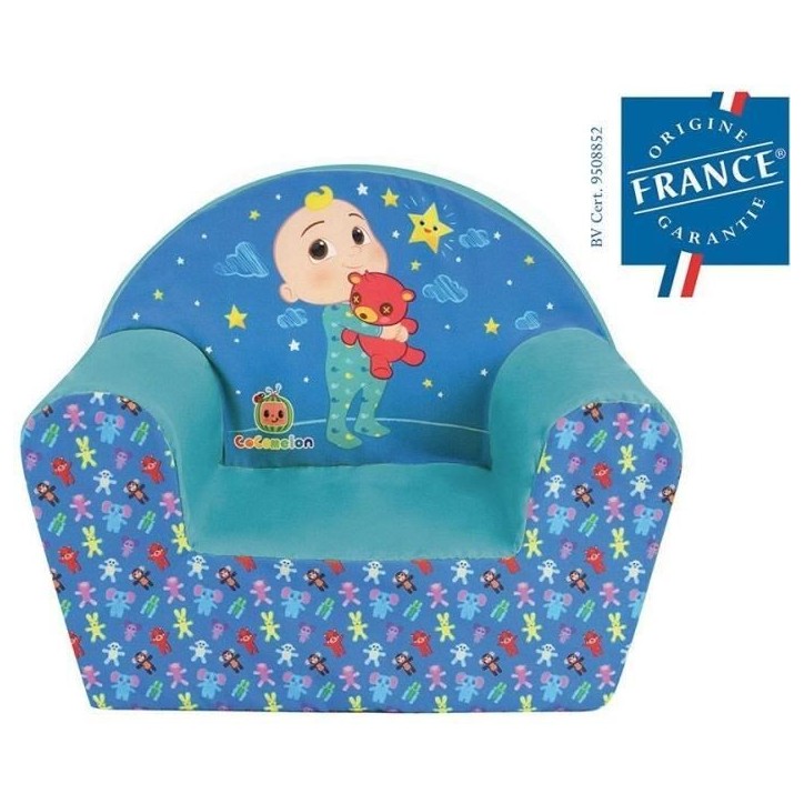 Fun house cocomelon fauteuil club pour enfant origine france garantie h.42 x l.52 x p.33 cm Fun house cocomelon fauteuil club pour enfant origine france garantie h.42 x l.52 x p.33 cm