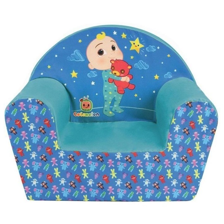Fun house cocomelon fauteuil club pour enfant origine france garantie h.42 x l.52 x p.33 cm Fun house cocomelon fauteuil club pour enfant origine france garantie h.42 x l.52 x p.33 cm