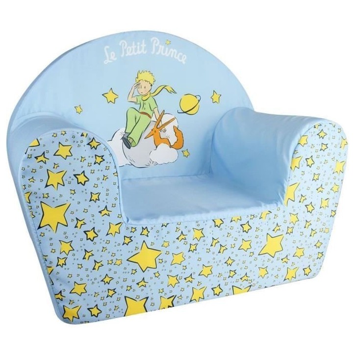 Fauteuil club enfant - LE PETIT PRINCE - FUN HOUSE - Origine France - 52 x 33 x 42 cm Fauteuil club enfant - LE PETIT PRINCE - FUN HOUSE - Origine France - 52 x 33 x 42 cm