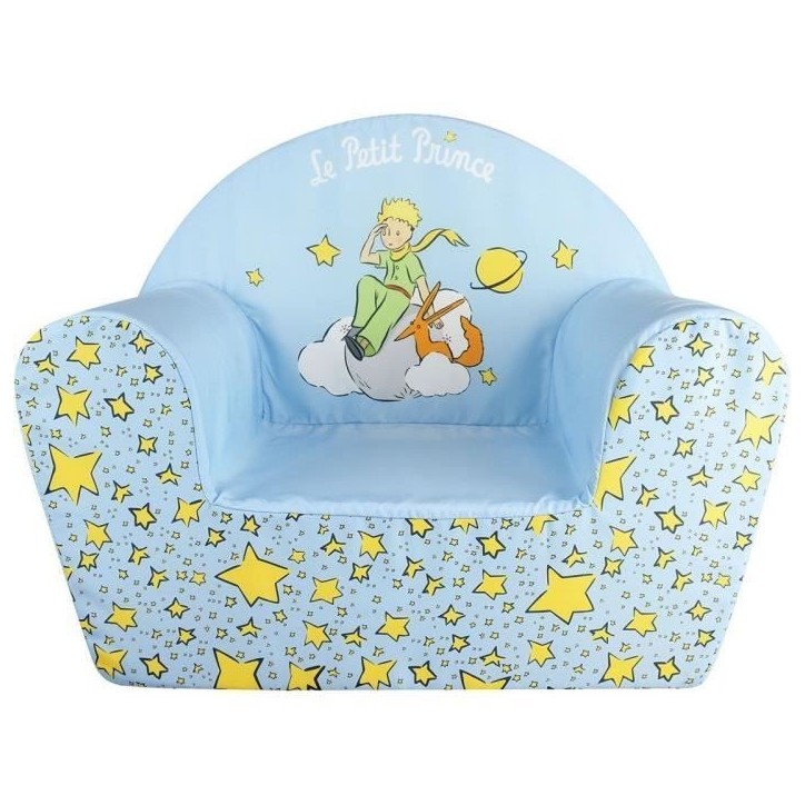 Fauteuil club enfant - LE PETIT PRINCE - FUN HOUSE - Origine France - 52 x 33 x 42 cm Fauteuil club enfant - LE PETIT PRINCE - FUN HOUSE - Origine France - 52 x 33 x 42 cm