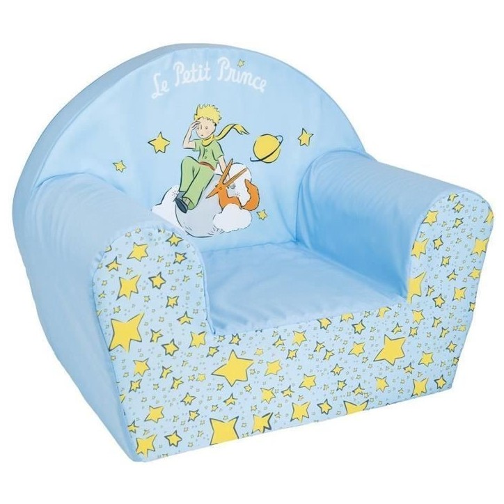 Fauteuil club enfant - LE PETIT PRINCE - FUN HOUSE - Origine France - 52 x 33 x 42 cm Fauteuil club enfant - LE PETIT PRINCE - FUN HOUSE - Origine France - 52 x 33 x 42 cm
