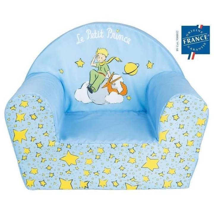 Fauteuil club enfant - LE PETIT PRINCE - FUN HOUSE - Origine France - 52 x 33 x 42 cm Fauteuil club enfant - LE PETIT PRINCE - FUN HOUSE - Origine France - 52 x 33 x 42 cm