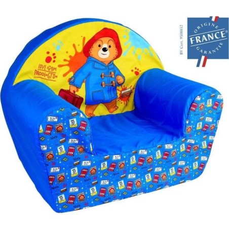 Fauteuil club enfant - PADDINGTON - FUN HOUSE - Origine France - 52 x