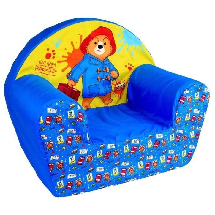 Fauteuil club enfant - PADDINGTON - FUN HOUSE - Origine France - 52 x 33 x 42 cm Fauteuil club enfant - PADDINGTON - FUN HOUSE - Origine France - 52 x 33 x 42 cm