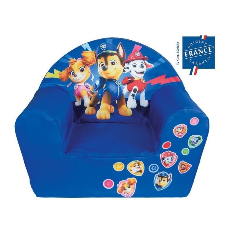 Fauteuil club enfant - PAT'PATROUILLE - FUN HOUSE - Origine France - 5 Fauteuil club enfant - PAT'PATROUILLE - FUN HOUSE - Origine France - 5