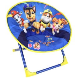 Siege lune pliable enfant - PAT'PATROUILLE - FUN HOUSE - 54 x 42 x 47