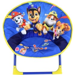 Siege lune pliable enfant - PAT'PATROUILLE - FUN HOUSE - 54 x 42 x 47