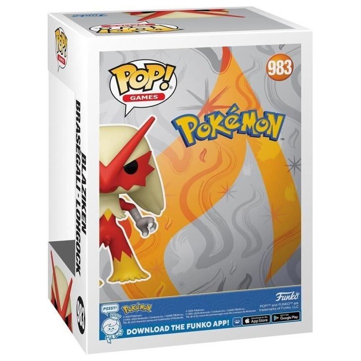 Figurine Funko Pop! Games : Pokémon – Blaziken 983 Figurine Funko Pop! Games : Pokémon – Blaziken 983