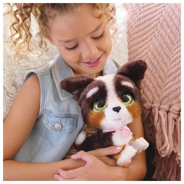 Jouet interactif - FURREAL FRIENDS - Chiot Grand Marcheur 23 cm - Animal interactif avec laisse