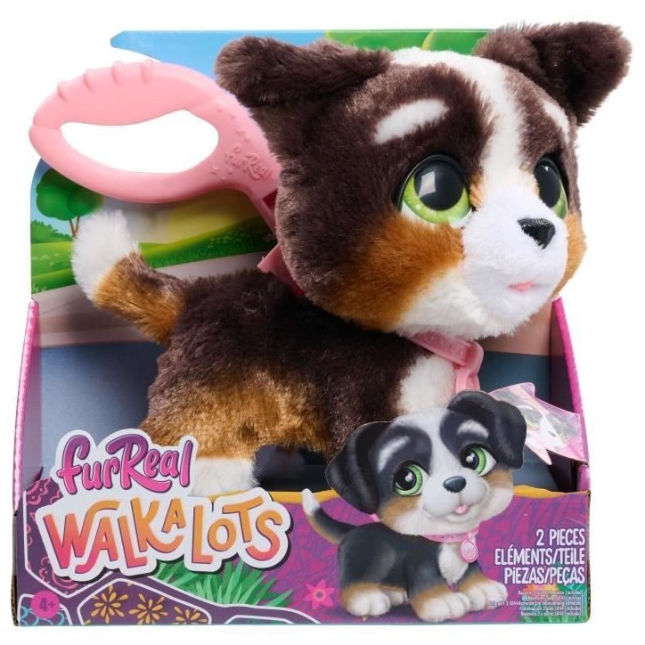 Jouet interactif - FURREAL FRIENDS - Chiot Grand Marcheur 23 cm - Animal interactif avec laisse