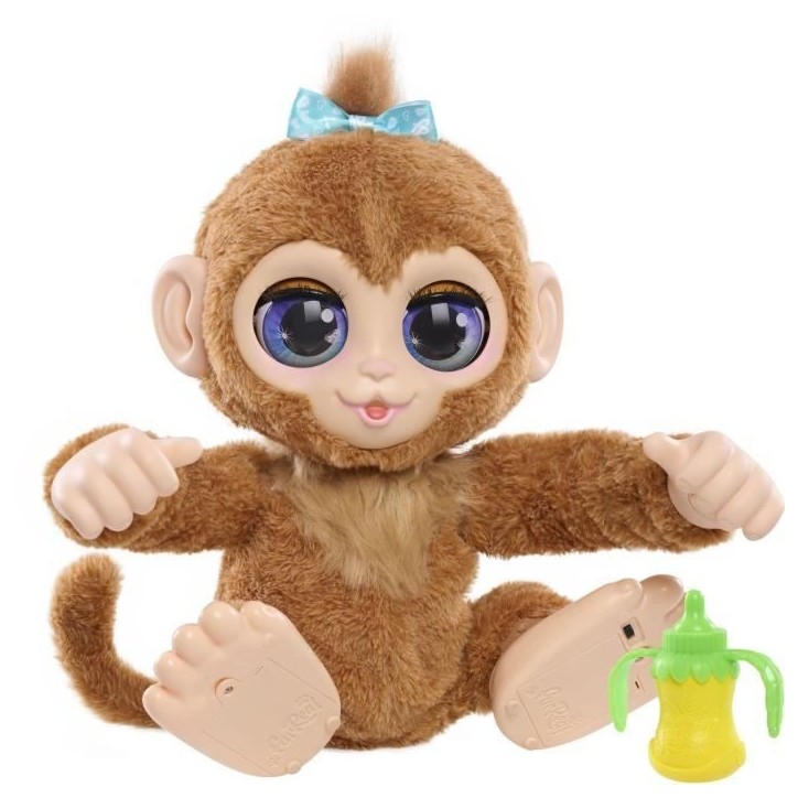 Jouet interactif - FURREAL FRIENDS - Peanut le Singe - Plus de 100 réactions, marche, équilibre et câlins Jouet interactif - FURREAL FRIENDS - Peanut le Singe - Plus de 100 réactions, marche, équilibre et câlins