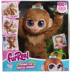 Jouet interactif - FURREAL FRIENDS - Peanut le Singe - Plus de 100 ré