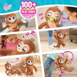 Jouet interactif - FURREAL FRIENDS - Peanut le Singe - Plus de 100 ré