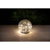 Sphere solaire GALIX - Effet verre brisé - Ø 15cm - 25 LED blanches