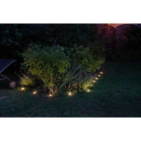 Guirlande solaire a planter 10 LED blanches - GALIX - 5m - 0,5W - 100