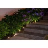 Guirlande solaire a planter 10 LED blanches - GALIX - 5m - 0,5W - 100