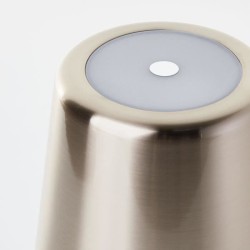 Lampe a poser d'extérieur - BRILLIANT - XAANA - Rechargeable - Cuivre