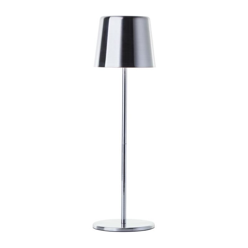 Lampe a poser d'extérieur - BRILLIANT - XAANA - Rechargeable - Chrome Lampe a poser d'extérieur - BRILLIANT - XAANA - Rechargeable - Chrome