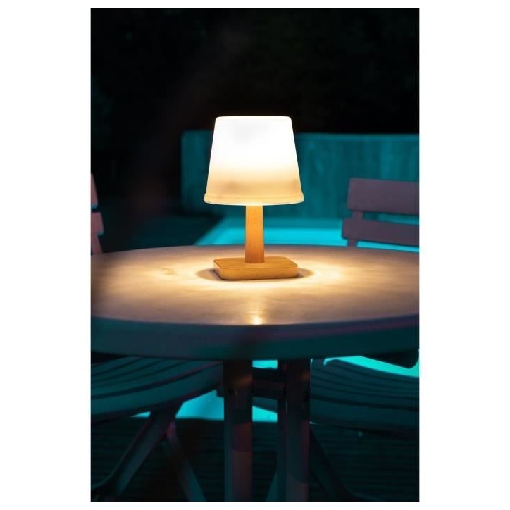 Lampe de table solaire GALIX G4410 - 25 Lumens - H20 cm Lampe de table solaire GALIX G4410 - 25 Lumens - H20 cm