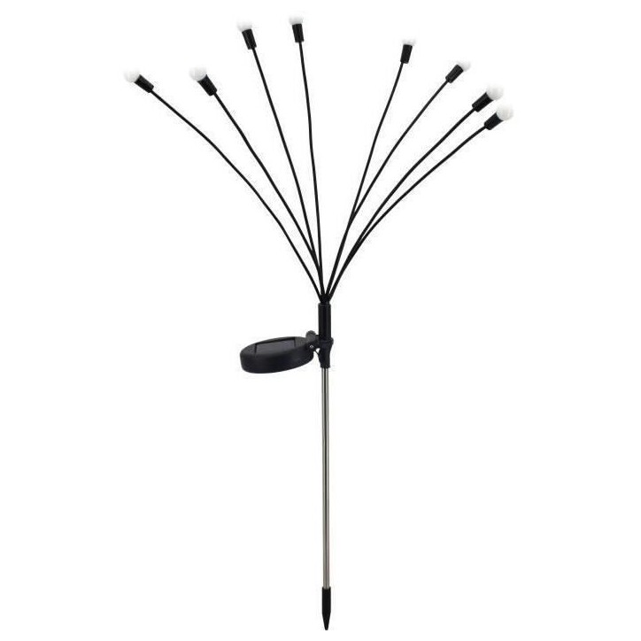 Decoration lumineuse solaire GALIX G4435 - Forme Bouquet - 8 LED - H69cm Decoration lumineuse solaire GALIX G4435 - Forme Bouquet - 8 LED - H69cm