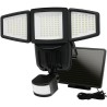 Projecteur Solaire 3 Tetes GALIX G4442 - 1500 Lumens - 182 LED SMD - M